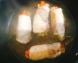人参とえのきのあんかけ豚ロール作り方4写真