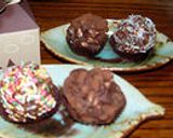 駄菓子で！「にんじん」チョコトリュフ♪作り方6写真