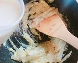 簡単！１つの鍋でエビと玉ねぎのグラタン作り方5写真