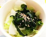 シャキッとレタススープ作り方1写真