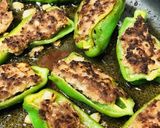 ピーマンの肉詰め☆とろけるチーズをのせて作り方4写真