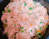 簡単！炊飯器 きんぴらリメイク おこわ作り方3写真
