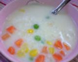 ＊朝食に♪簡単ミルクリゾット＊作り方2写真