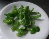 ピーマンのポン酢和え作り方1写真