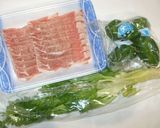 玉ねぎドレッシング炒め♪簡単豚肉ピーマン作り方1写真