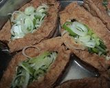 厚揚げの味噌野菜挟み煮作り方4写真