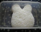 キャラ弁～たまごっちのみみっち～作り方1写真
