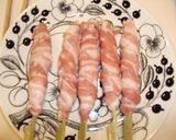 キムカツ風しゃぶ串カツ作り方1写真