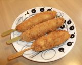 キムカツ風しゃぶ串カツ作り方3写真
