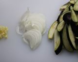 ムサカの香りの茄子炒め作り方1写真