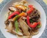 クワトロきのこ！焼きうどん♪作り方3写真