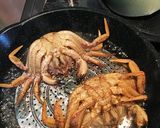 クリガニ（栗蟹）の酒蒸し作り方5写真
