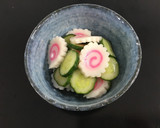 さっぱり♪きゅうりとナルトの酢の物作り方3写真
