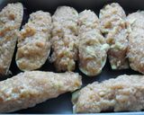 ひき肉となすの味噌焼き作り方3写真