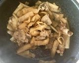 《 豚肉と大根の炒め物 》作り方3写真