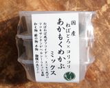あかもくめかぶとじゃこ天のねばねばそば作り方1写真