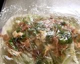 豚肉と白菜のレンジ蒸し作り方2写真