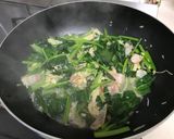 ほうれん草ときのこの和風パスタ作り方4写真