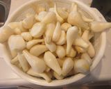 ラッキョウの甘酢漬け作り方4写真