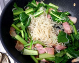 食べ過ぎた〜 でも大丈夫！白滝和風スパ作り方3写真