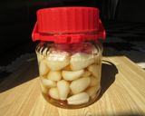 ラッキョウの甘酢漬け作り方9写真