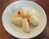 ラッキョウの甘酢漬け作り方10写真
