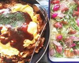 オムライス・チキンライスアレンジ作り方1写真