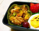 ズボラで愛♡ピーマンカップ弁当作り方3写真
