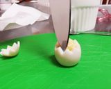 ☆うずらの卵でひよこちゃん☆作り方4写真