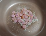 絶品!たらこクリームソースのオムライス作り方2写真
