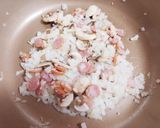 絶品!たらこクリームソースのオムライス作り方3写真