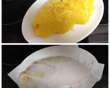 絶品!たらこクリームソースのオムライス作り方13写真