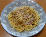 フライパンひとつ簡単パスタ カルボナーラ作り方6写真