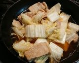 豚肩ロースと白菜の和風ガーリック蒸し焼き作り方5写真