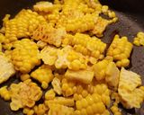 とうもろこしのバター醤油炒め作り方4写真