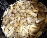 ◆旬の新生姜とあさりの炊き込みご飯◆作り方3写真