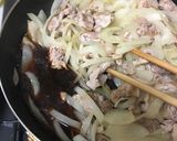 焼肉のタレで簡単♡玉ねぎたっぷり甘辛豚丼作り方5写真