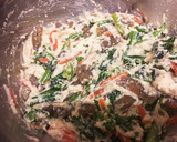 本日のお通し⑦かき菜の白和え作り方6写真