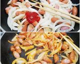 簡単☆ズッキーニのケチャップチーズ炒め♪作り方5写真