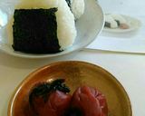 紀州しそ漬梅干でおにぎり作り方2写真