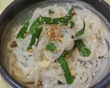 白滝・インゲンのチャチャっとたらこ和え作り方4写真