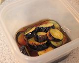 簡単に✿なすの揚げびたし～さっぱり味作り方4写真