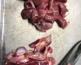 砂肝とみょうがの柚子胡椒ぽん酢作り方2写真