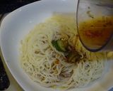 清涼破砕ミニトマト、キュウリ冷し素麺作り方4写真