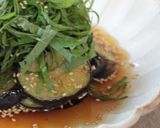 簡単に✿なすの揚げびたし～さっぱり味作り方5写真
