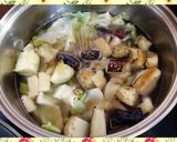 焼き茄子と油揚げ野菜の味噌汁♪彩り香り♪作り方4写真