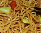 ソース焼きそば にだってラー油！ 減塩作り方17写真