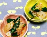 驚愕レシピ 叩き胡瓜とタコの豆板醤あえ物作り方13写真