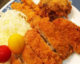 簡単時短♬椎茸とアスパラの肉巻きフライ作り方2写真