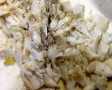 離乳食中期〜たらとブロッコリーの味噌煮作り方1写真